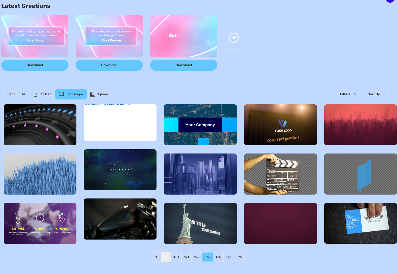 Frantz Enterprise EEZ Video Choose Your Templates
